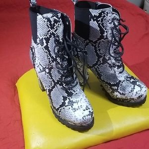 Snack Print Chucky Heels